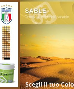 Finitura liscia opaca per esterni PG 288 Protect colore 365-Gamma Sablè 14 lt-Fassa Bortolo