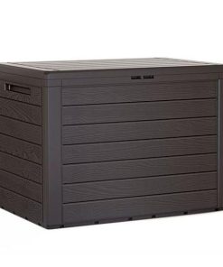 Contenitore WOODEBOX plastica capacità 190 lt 78X44 h 55 PROSPERPLAST